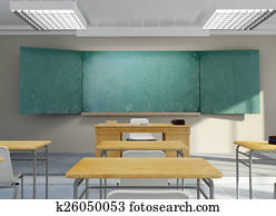 Classroom rendering Classroom rendering