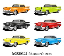 COLORFUL CLASSIC CARS COLORFUL CLASSIC CARS