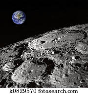 Earth rising Earth rising