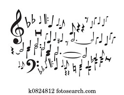 Music Notes (vector) Music Notes (vector)