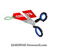 3d, scissor, coûts découpage, étiquette