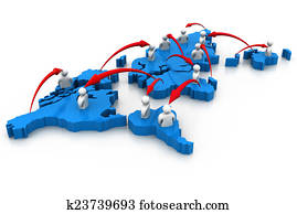 Global people Networking Global people Networking