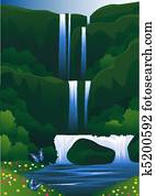 Waterall Waterall