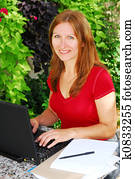 Working at home Working at home