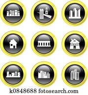 architecture icons architecture icons