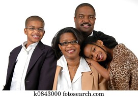 Family in Formal Attire