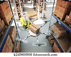 futuristic warehouse futuristic warehouse