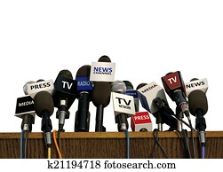 imprensa, e, mídia, conferência