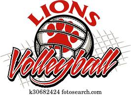 lions volleyball lions volleyball