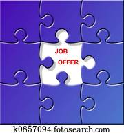puzzle - job offer puzzle - job offer