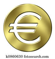 3, gyllene, euro valuta