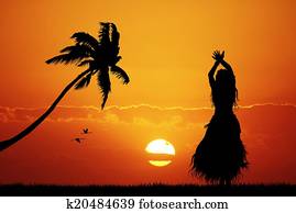 Hawaiian dance Hawaiian dance