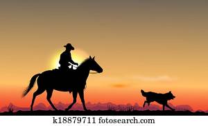 man and dog man and dog