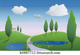 spring countryside spring countryside