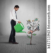 crescendo, a, economia