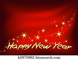 Golden Happy New Year Golden Happy New Year