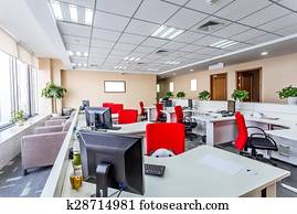 Interior of a modern office