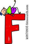 letter F boy letter F boy