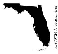 map of Florida, USA map of Florida, USA