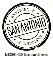 San Antonio stamp