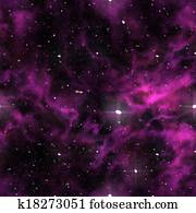 Seamless universe texture