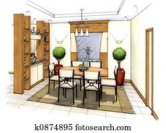 חדר של סעודה