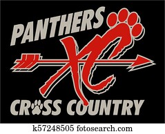 panther, überqueren land panther, überqueren land