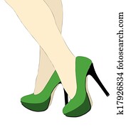 The beautiful legs of women The beautiful legs of women