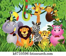 בעל חיים, ציור היתולי