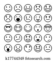 Smiley faces elements for website design Smiley faces elements for website design