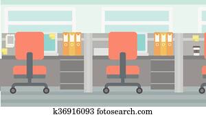 Background of office workplace.