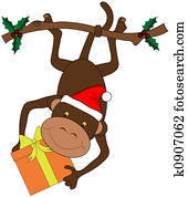 Christmas Monkey