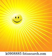 Happy Radiant Smiley Face Happy Radiant Smiley Face