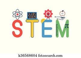 Illustration of STEM Illustration of STEM