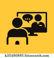Video conference call Video conference call