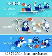 שרות לקוחות, דגלים