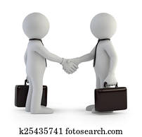 3d, klein, mensen, -, delen