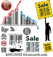 Barcode design elements