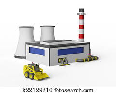Industrial Factory Building Industrial Factory Building