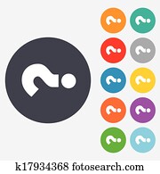 Question mark sign icon. Help symbol. Question mark sign icon. Help symbol.