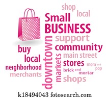 Small Business Shopping Bag Small Business Shopping Bag