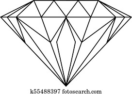 יהלום, ציור