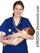 Baby Newborn and Nurse Baby Newborn and Nurse