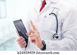 Doctor with stethoscope 