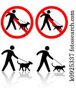 Persons Walk Dog Cat Pet Animals Persons Walk Dog Cat Pet Animals