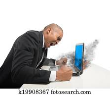 tela azul, computador, erro