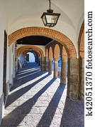 Zafra Plaza Grande in Spain Extremadura