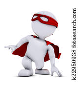 3D Morph Man super hero 3D Morph Man super hero