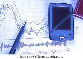 pda, und, stift, auf, bestandstabelle