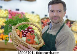 Grocery Clerk Images and Stock Photos. 932 grocery clerk photography